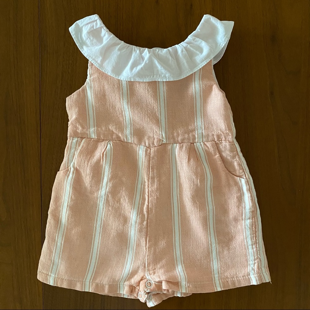 Rare editions jumpsuit/romper/overalls size 6-9 months